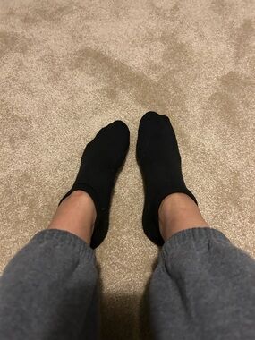 Black Reebok socks